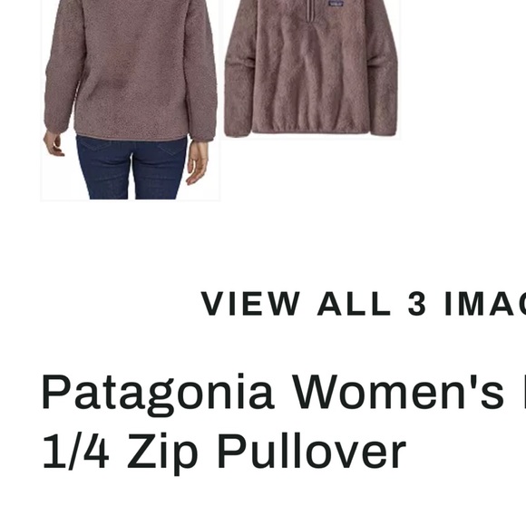 Beautiful used Patagonia fleece pullover! - Picture 5 of 6
